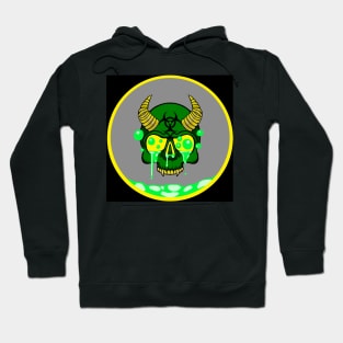 Bio Hazard Skull Hoodie